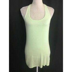 Mike Gonzalez Light Green Scoop Neck tank top